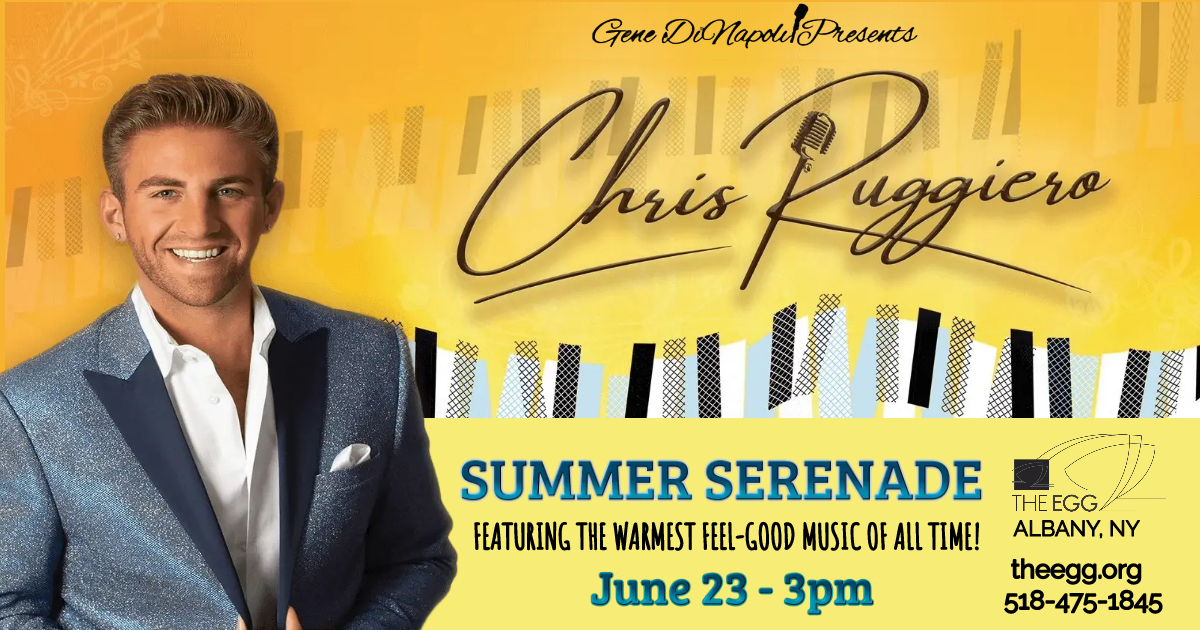 Chris Ruggeiro's Summer Serenade at The Egg, Albany, New York, United States