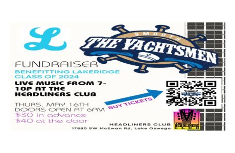 Fundraiser benefitting Lakeridge High School class of 2024 Thursday May 16th, The Headliners Club, Lake Oswego, Oregon, United States