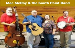 Mac McRoy and the South Point Band playing bluegrass gospel