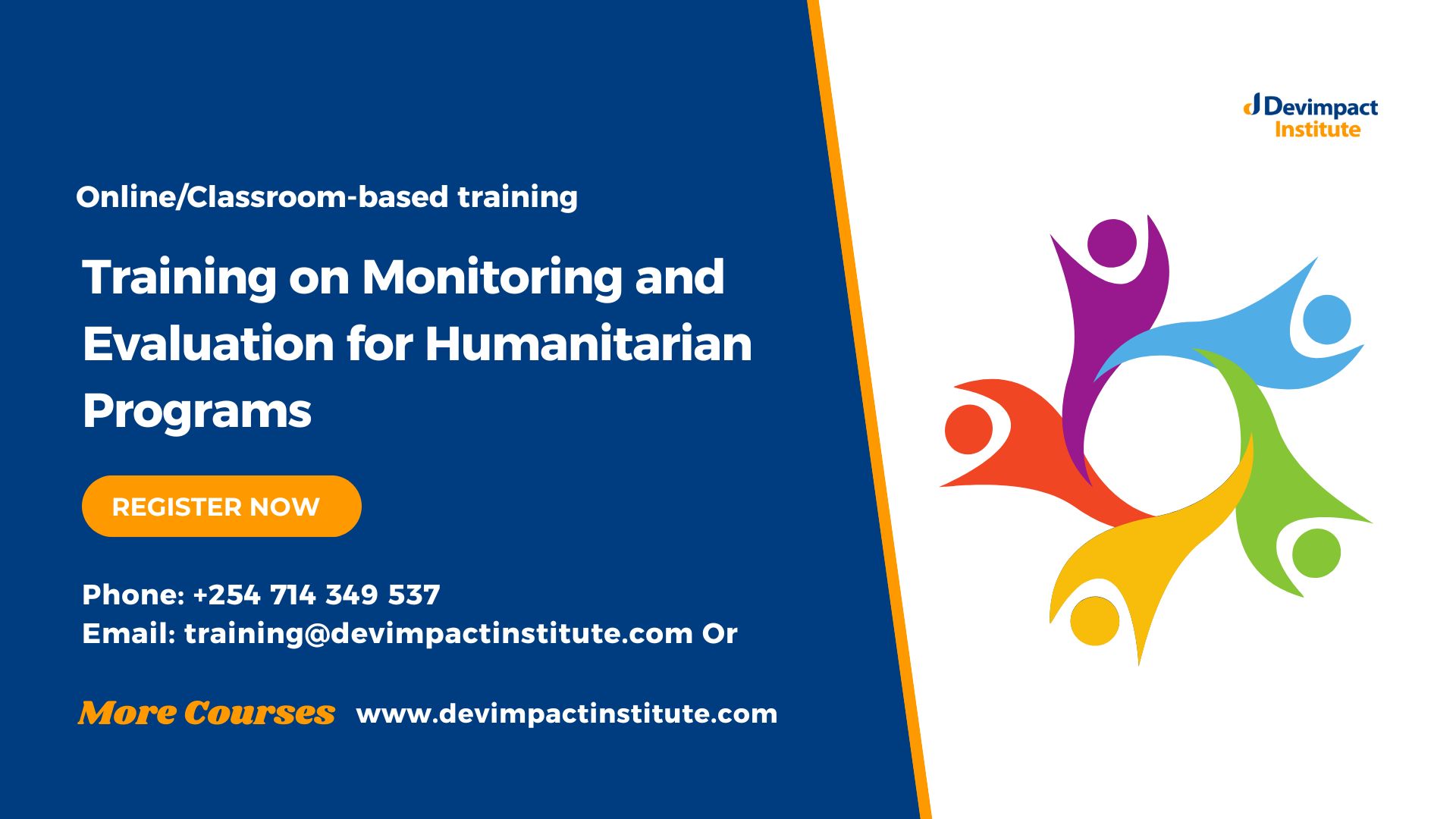 Training on Monitoring and Evaluation for Humanitarian Programs, Devimpact Institute, Nairobi, Kenya