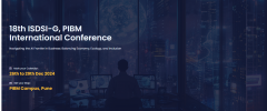 18th ISDSI-G, PIBM International Conference