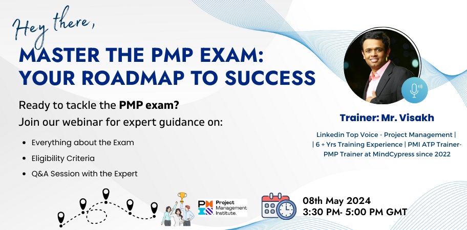 Master The PMP Exam:Your Roadmap to Sucess, Online Event