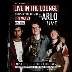 Arlo Live In The Lounge Thursday Night Jazz Special