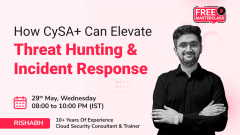 How CySA+ Can Elevate Threat Hunting & Incident Response