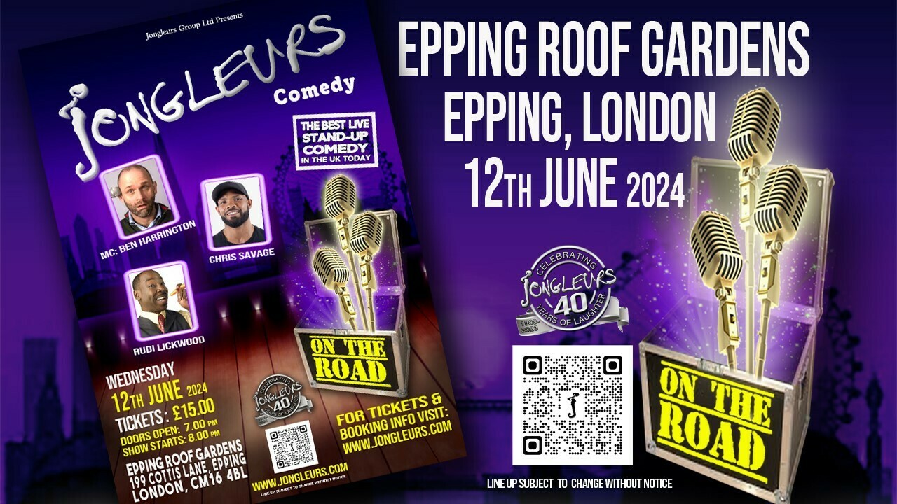 Jongleurs Comedy Club @Epping Roof Gradens, Epping, England, United Kingdom