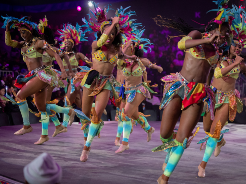 UniverSoul Circus at Atlantic Station, Fulton, Georgia, United States