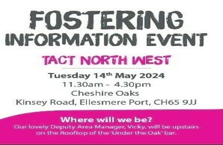 TACT foster carer information event, Ellesmere Port, England, United Kingdom
