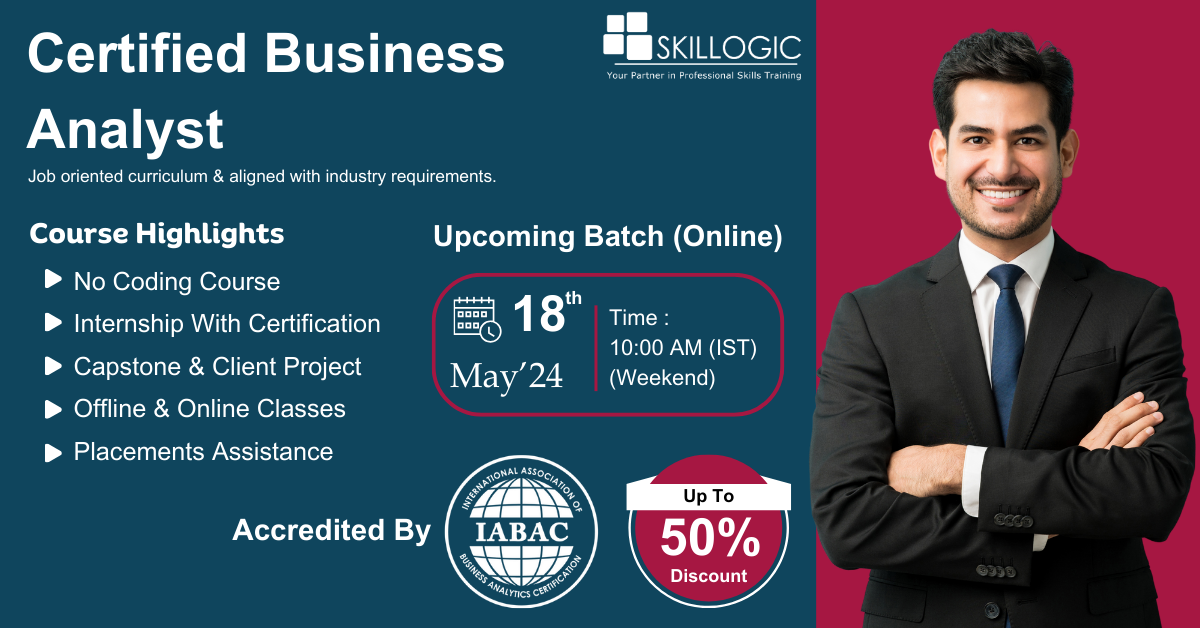 Certified Business Analyst Course in Indore, Online Event