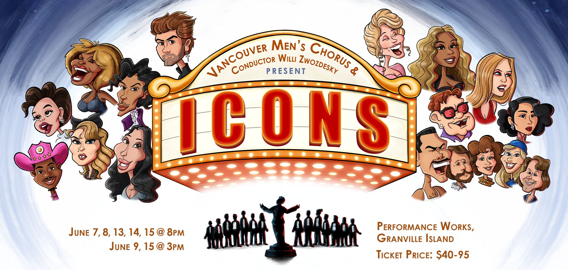 Vancouver Men's Chorus Presents: Icons!, Vancouver, British Columbia, Canada