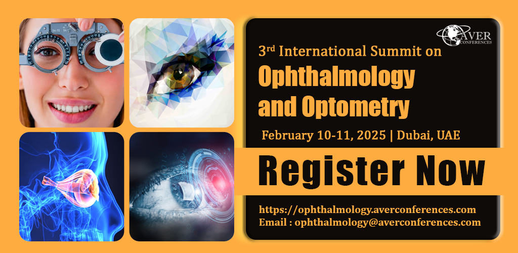 3rd International Summit on Ophthalmology and Optometry, Dubai, United Arab Emirates