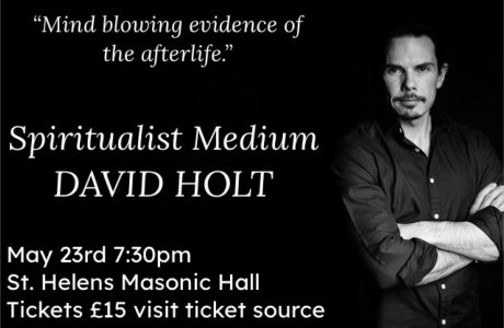 Clairvoyance night with Psychic Medium David Holt, Saint Helens, England, United Kingdom