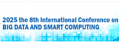 2025 the 8th International Conference on Big Data and Smart Computing (ICBDSC 2025)