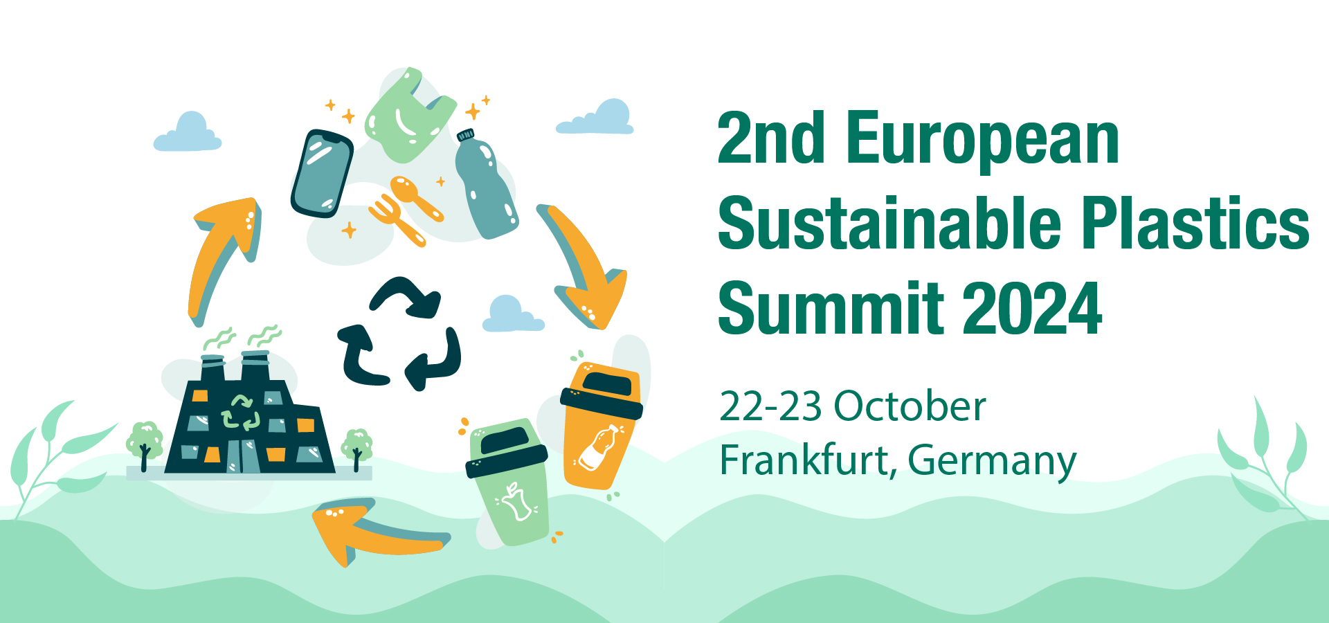 The 2nd European Sustainable Plastics Summit 2024, Frankfurt, Germany,Hessen,Germany