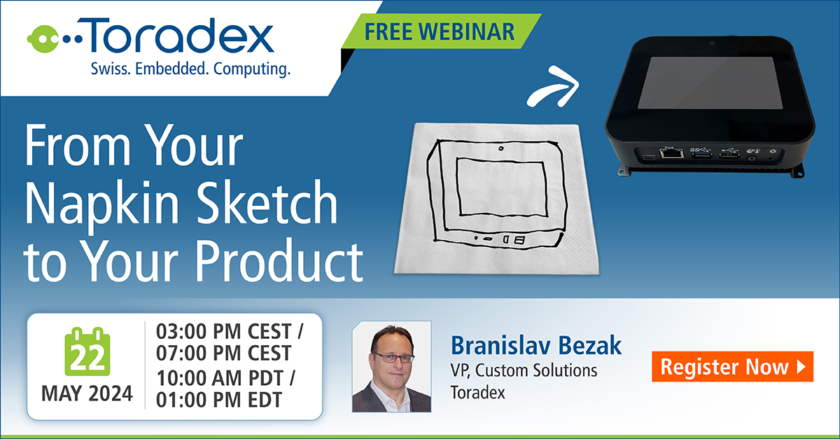 Webinar: From Your Napkin Sketch to Your Product, Online Event