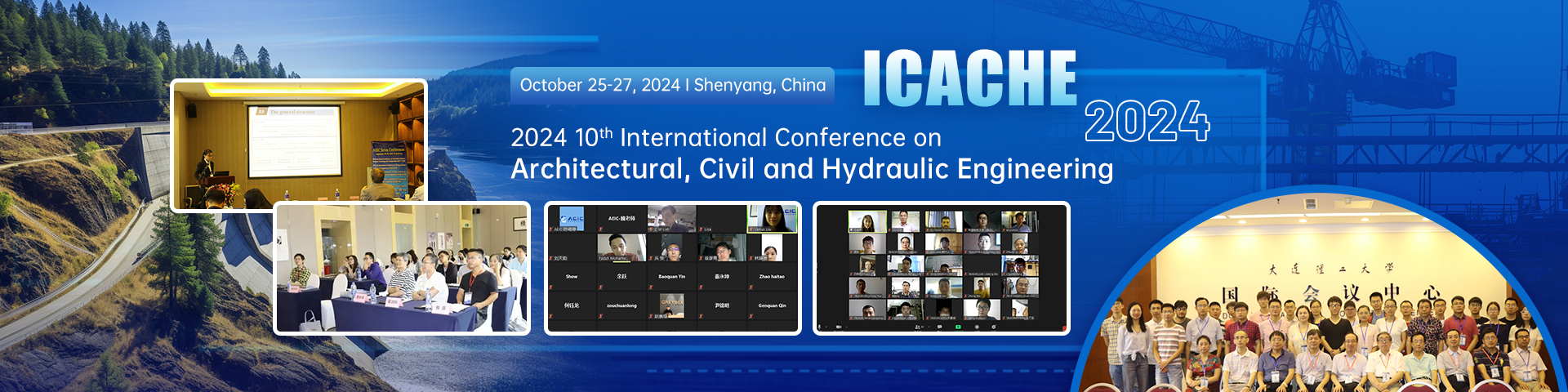 2024 10th International Conference on Architectural, Civil and Hydraulic Engineering (ICACHE 2024), Shenyang, China,Liaoning,China