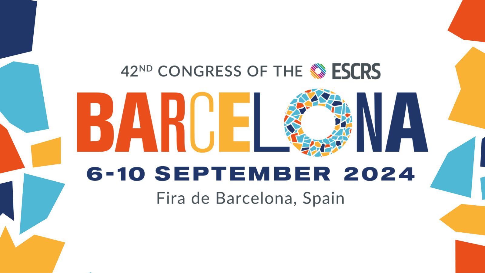 42nd Congress of the ESCRS | 6-10 September 2024 | Barcelona, Spain, Barcelona, Spain