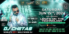 Bollywood Nights With World's No.1 Bollywood DJ - DJ CHETAS in Dallas- TX