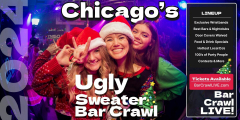 The Official Ugly Sweater Bar Crawl Chicago by Bar Crawl LIVE 2024