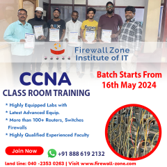 Cisco CCNA Routing and Switching Training Program at Firewall-zone Institute of IT