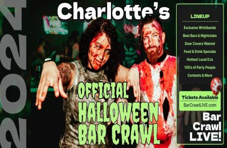 2024 Official Halloween Bar Crawl Charlotte Bar Crawl LIVE 3 Dates, Charlotte, North Carolina, United States