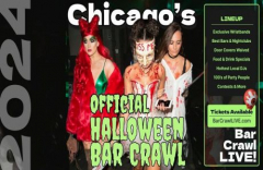 2024 Official Halloween Bar Crawl Chicago Bar Crawl LIVE 3 Dates