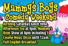 Mammy's Boys Comedy Weekend 13/07/2024