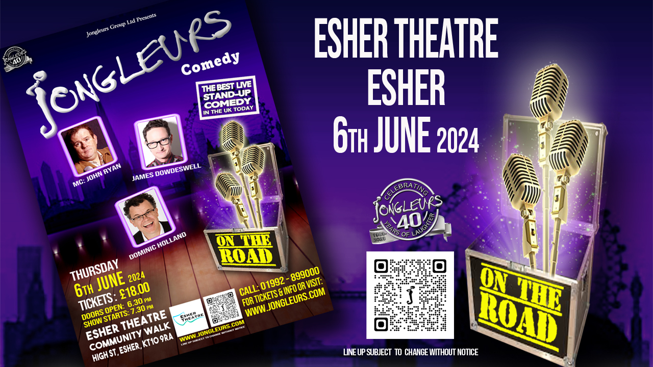Jongleurs @ Esher Theatre, Esher, England, United Kingdom