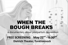 Free Screening: When the Bough Breaks: a documentary about postpartum depression