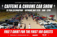 Caffeine and Chrome - Classic Cars and Coffee at Gateway Classic Cars of Tulsa
