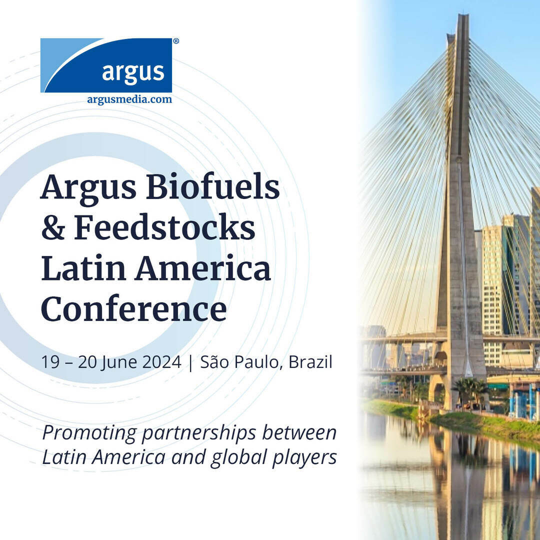Argus Biofuels and Feedstock Latin America Conference, Jardim Paulista, Sao Paulo, Brazil