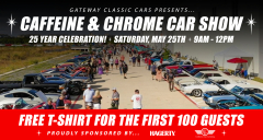 Caffeine and Chrome - Classic Cars and Coffee at Gateway Classic Cars of Detroit