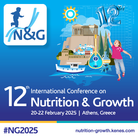 12th International Conference on Nutrition And Growth, Athens, Greece