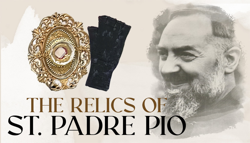 Glove and Bandage of Padre Pio, La Crosse, Wisconsin, United States