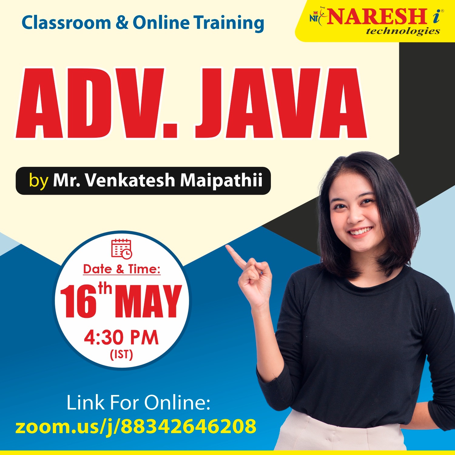 Best Advanced Java Online Training Institute In Hyderabad 2024 | NareshIT, Online Event