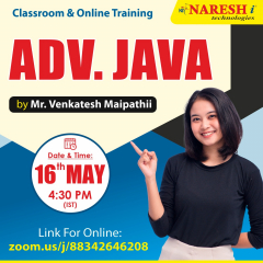 Best Advanced Java Online Training Institute In Hyderabad 2024 | NareshIT