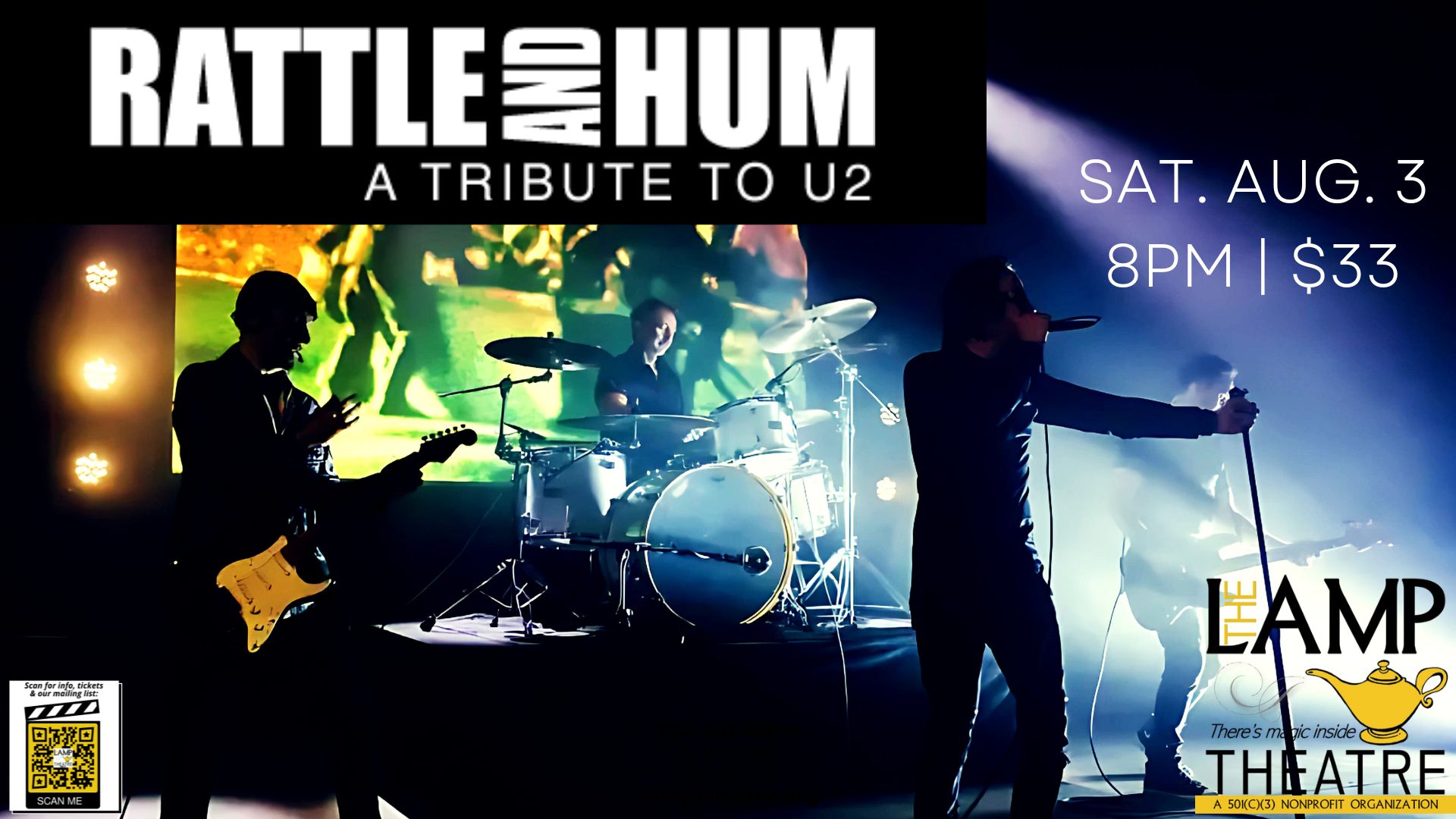 RATTLE AND HUM: A Tribute to U2, Irwin, Pennsylvania, United States