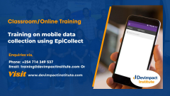Training on mobile data collection using EpiCollect