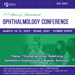 3rd Edition of International Ophthalmology Conference