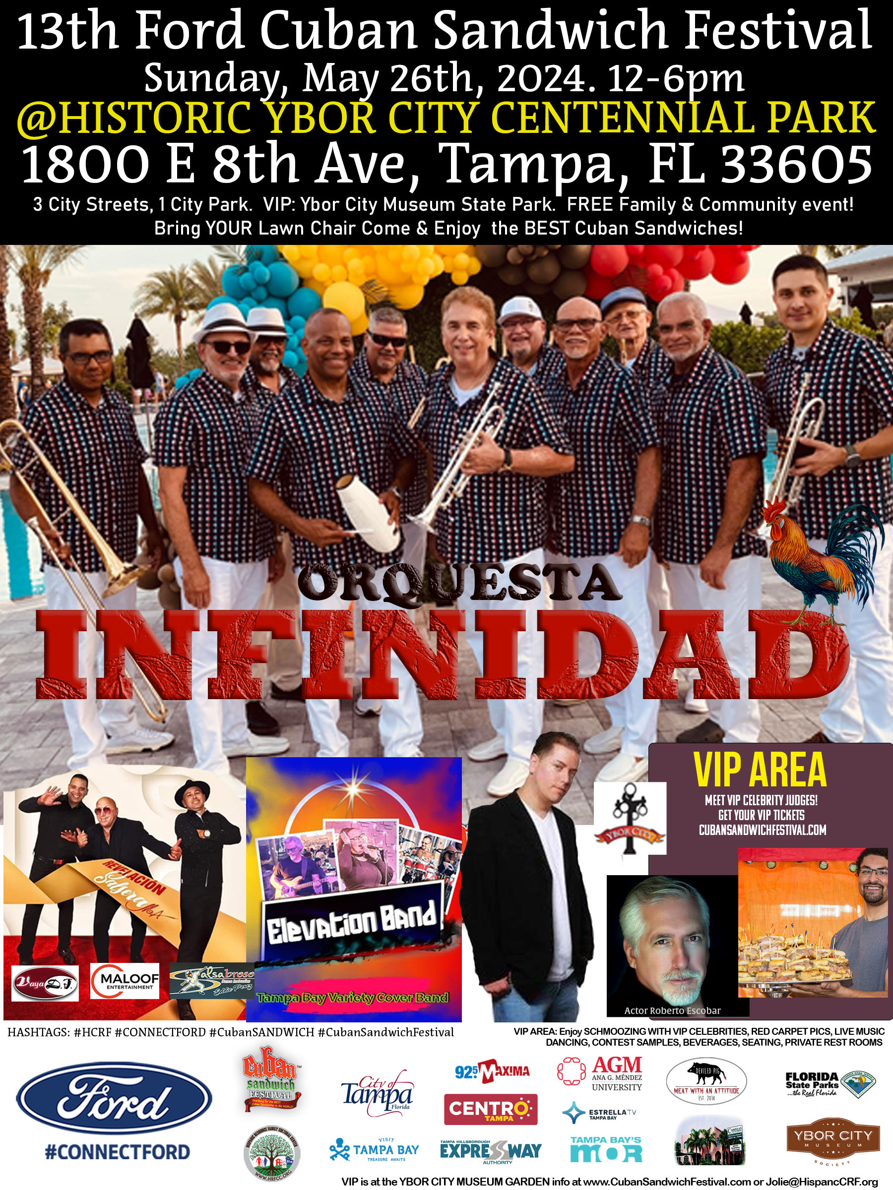 13th Annual Ford International Cuban Sandwich Festival, Hillsborough, Florida, United States