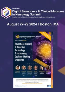 3rd Digital Biomarkers and Clinical Measures in Neurology Summit, Boston, Massachusetts, United States