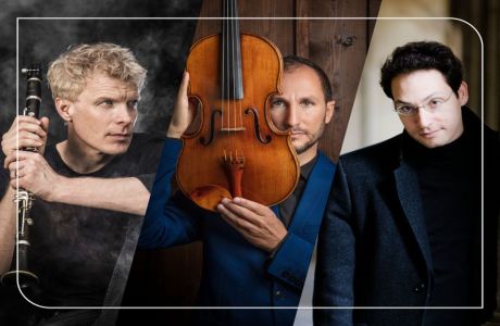Martin Frost, Clarinet, Antoine Tamestit, Viola, Shai Wosner, Piano, at Princeton U Concerts, Princeton, New Jersey, United States