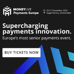 MoneyLIVE Payments Europe 2024 | 20-21 November | SugarFactory, Amsterdam, Halfweg, Noord-Holland, Netherlands