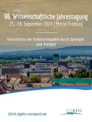 Annual meeting of the German Society for Orthodontics, Freiburg im Breisgau, Baden-Württemberg, Germany