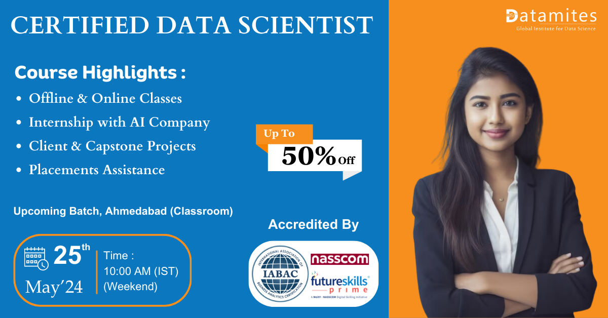 Data Scientist Training Institute in Ahmedabad, Ahmedabad, Gujarat, India