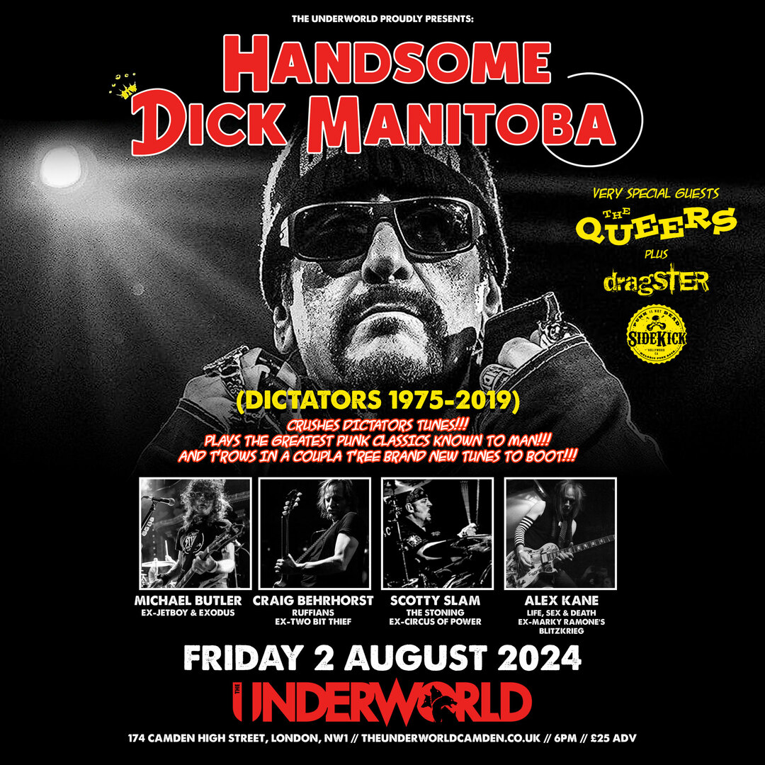 HANDSOME DICK MANITOBA at The Underworld - London, London, England, United Kingdom