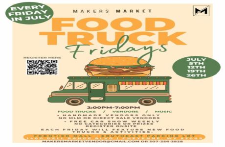 Food Truck Fridays - EVERY FRIDAY IN JULY, Cheyenne, Wyoming, United States