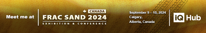 FRAC SAND CANADA 2024, Calgary, Alberta, Canada