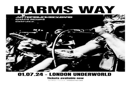 HARM'S WAY at The Underworld - London, London, England, United Kingdom