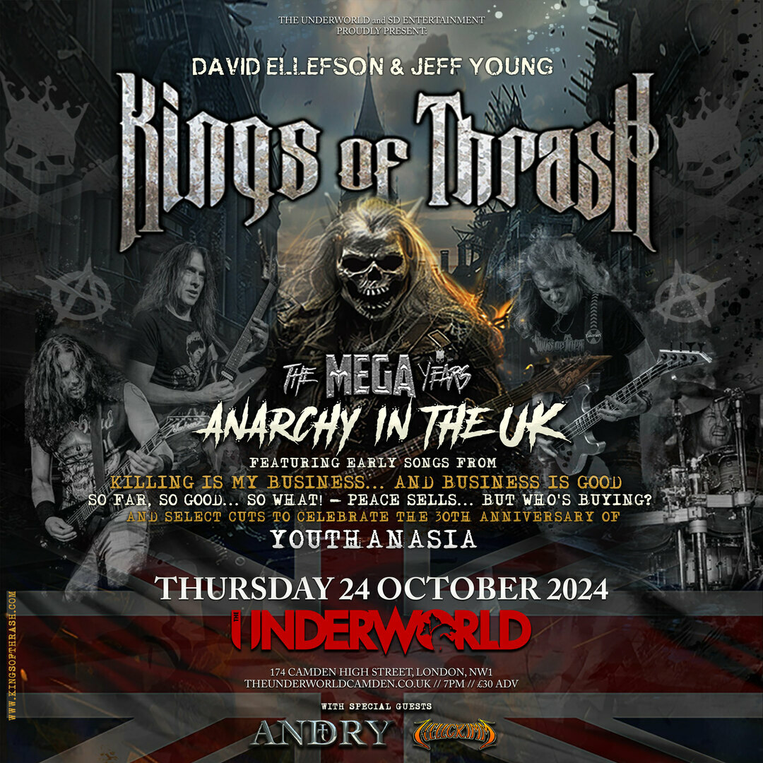 KINGS OF THRASH at The Underworld - London, London, England, United Kingdom