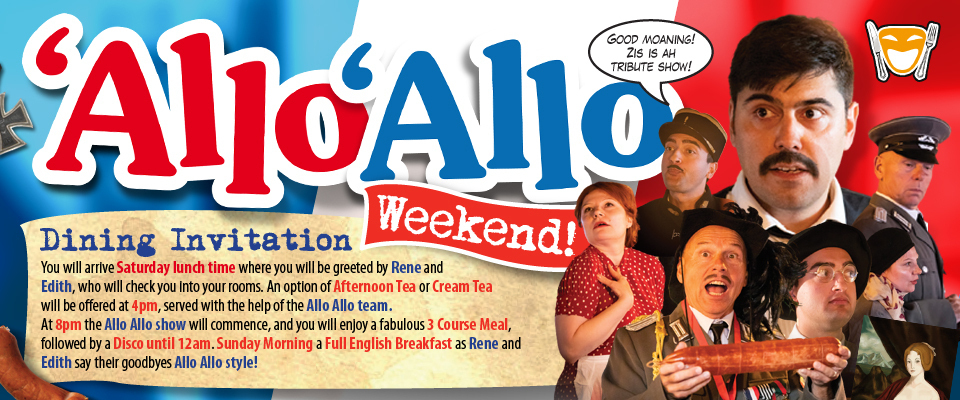 Allo Allo Weekend 21/09/2024, Gloucester, England, United Kingdom